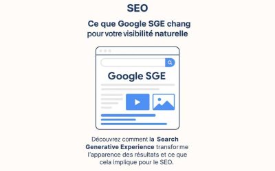 Ce que Google SGE change pour votre visibilité naturelle